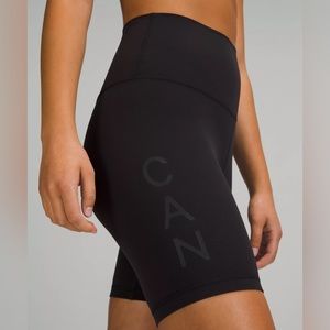 BNWT - Team Canada Lululemon Align High-Rise Short 8" Olympic Team Logo